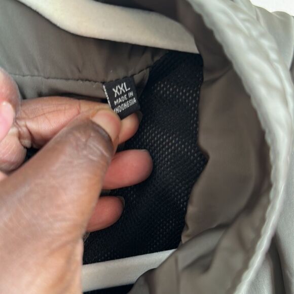 Tumi Tech Mens Brown Windbreaker Jacket XXL - Picture 9 of 11